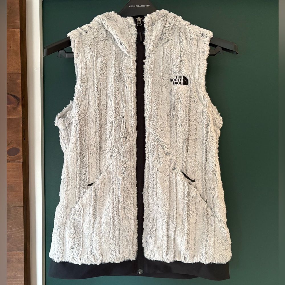 North face hooded vest